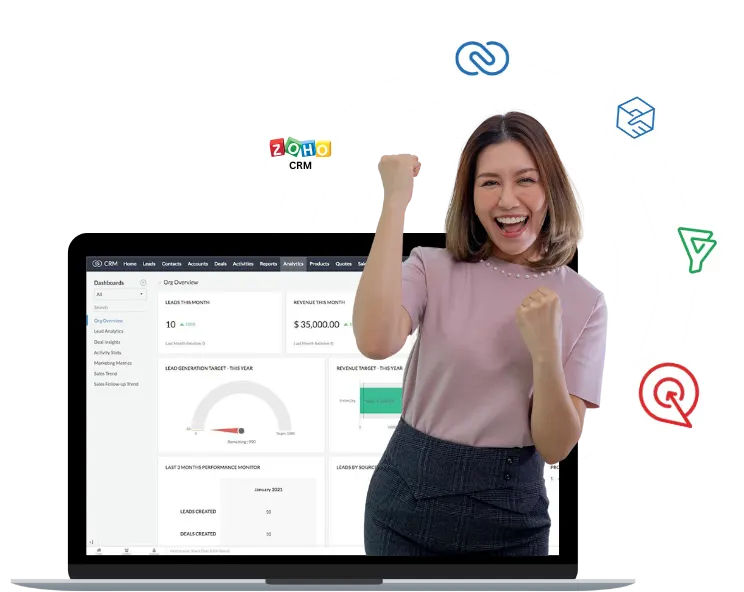 zoho landing