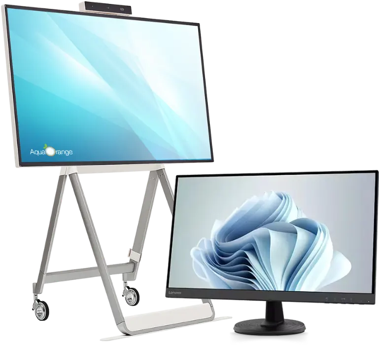 Rent computer monitors and touch screens